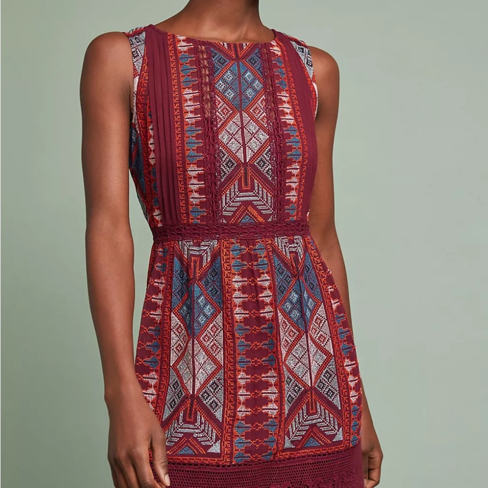 Anthropologie Akemi + Kin Crochet Shift Dress
